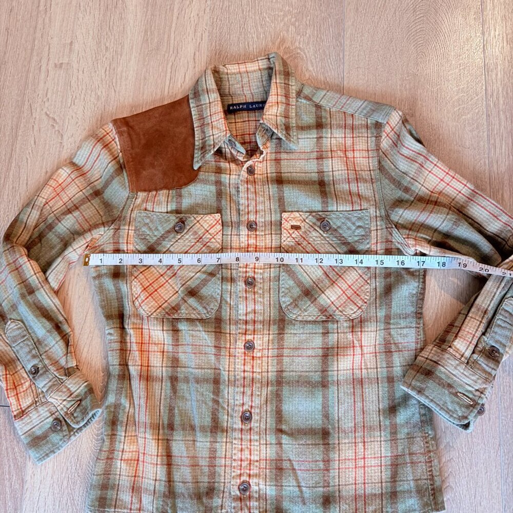 Women's Vintage Ralph Lauren Plaid Long Sleeve Hunting Shirt - Size 6 (small) - Picture 6 of 12